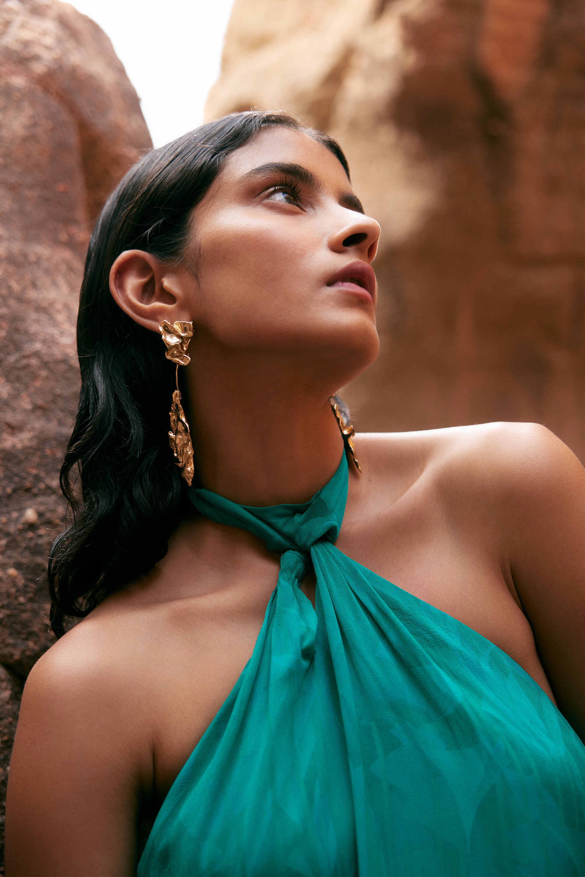 Seadrae Dress, Aqua, image 4